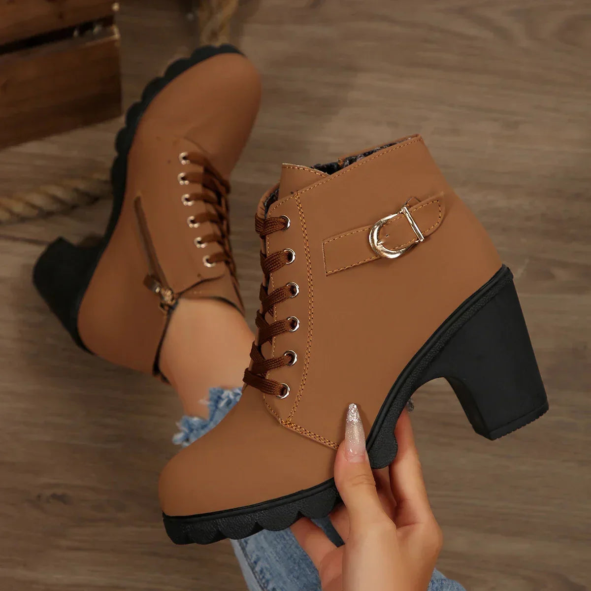 CLAIRE™ | BOTINES CÓMODOS DE TACÓN