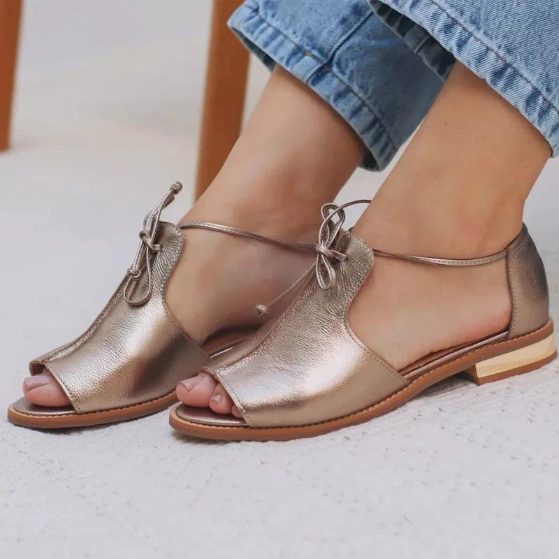 Sandalias Julieta con Cordones
