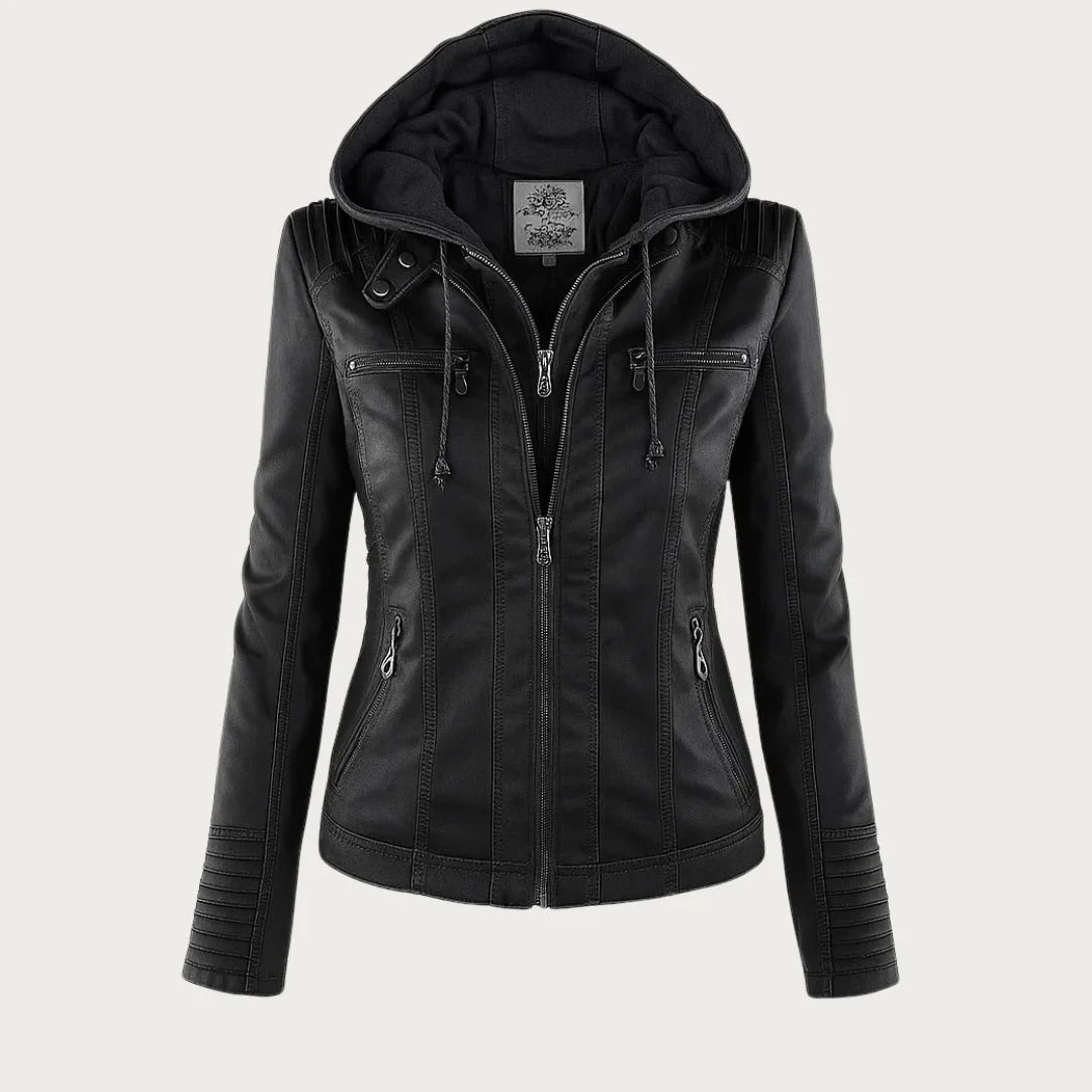 Flavia | Chaqueta de piel resistente y elegante
