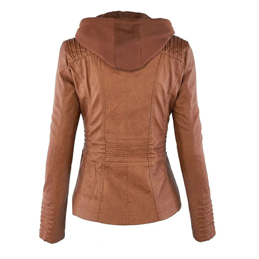 Flavia | Chaqueta de piel resistente y elegante
