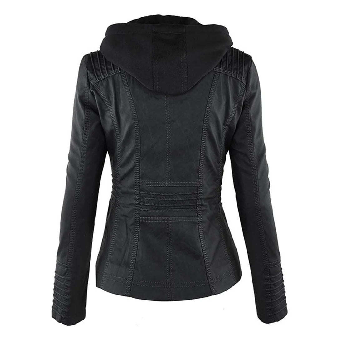 Flavia | Chaqueta de piel resistente y elegante