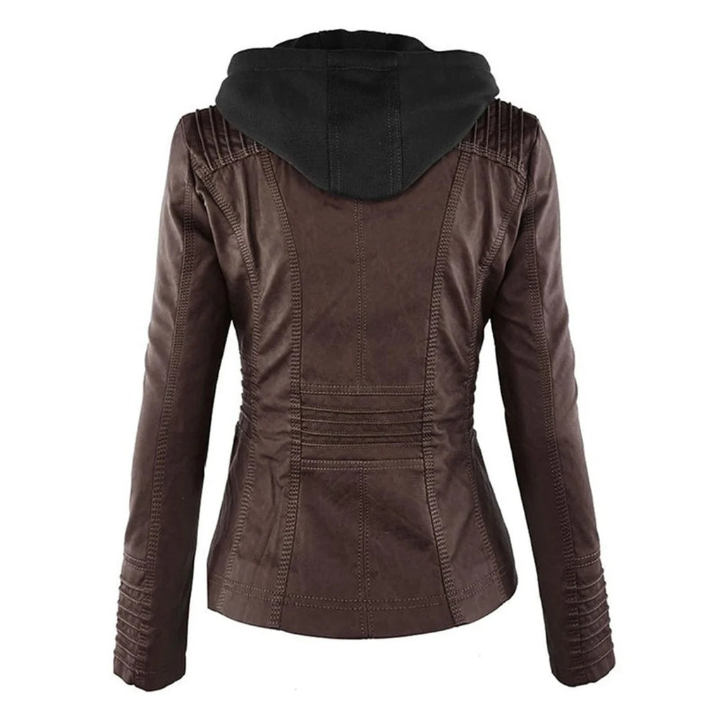 Flavia | Chaqueta de piel resistente y elegante