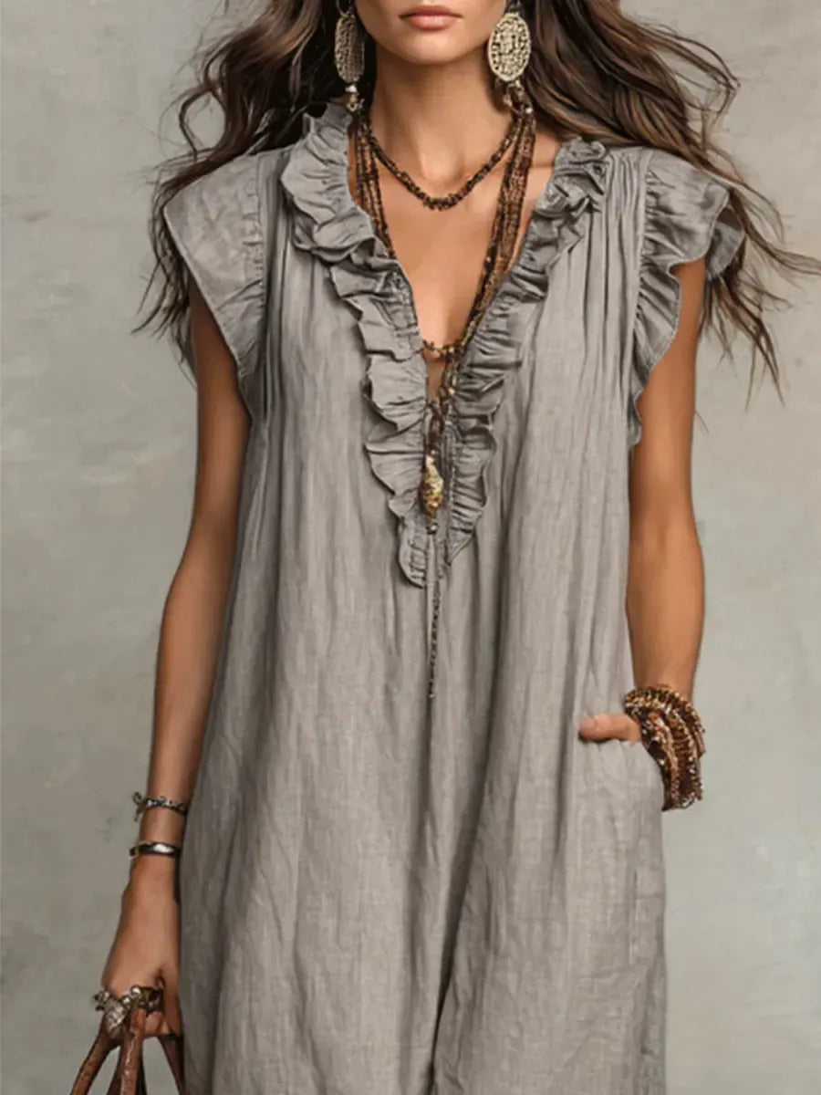 Camélia | Vestido largo bohemio