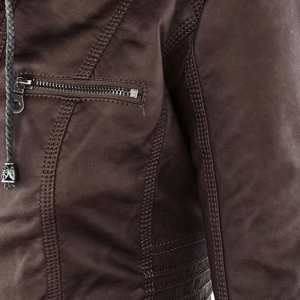 Flavia | Chaqueta de piel resistente y elegante