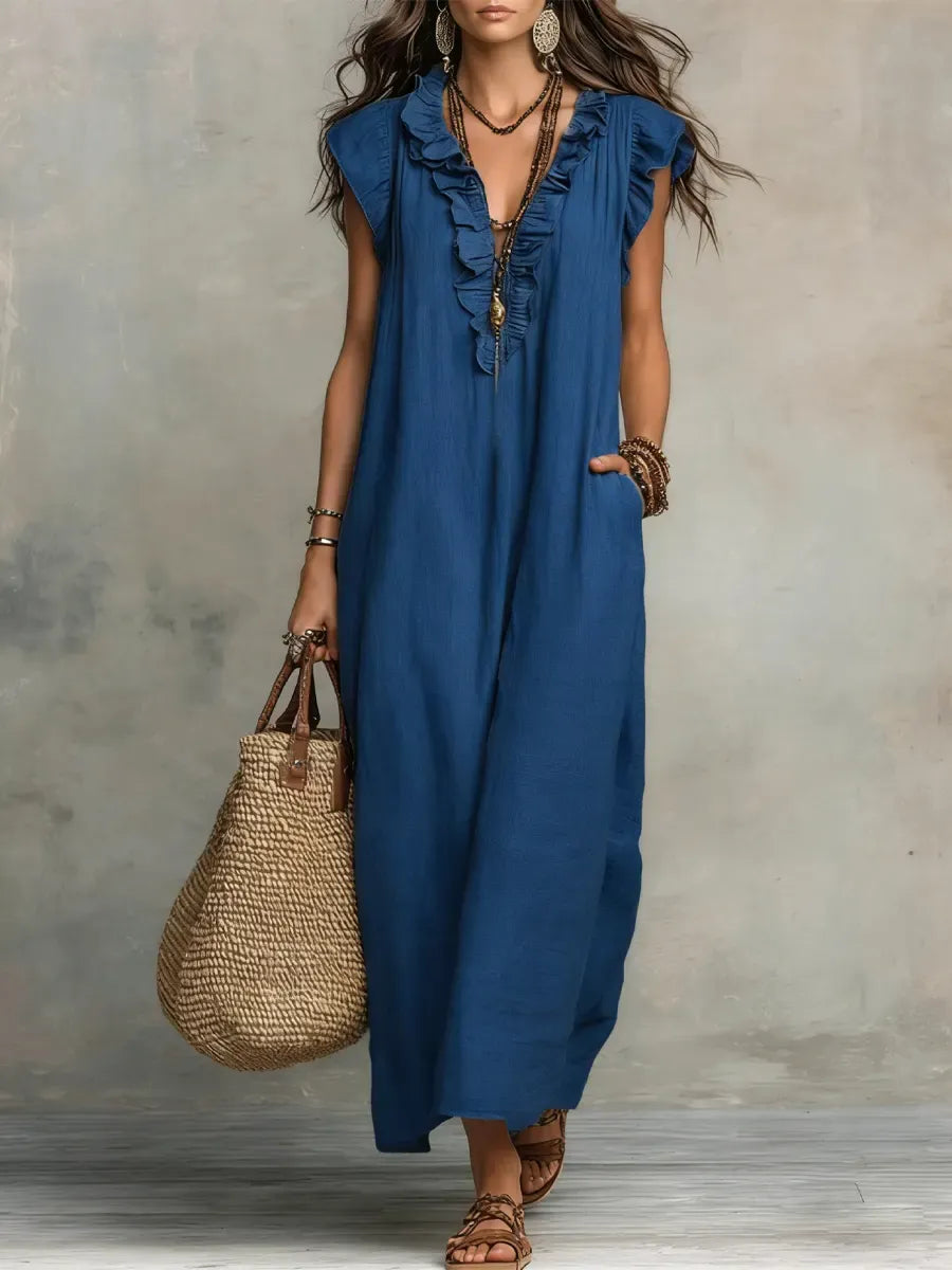 Camélia | Vestido largo bohemio