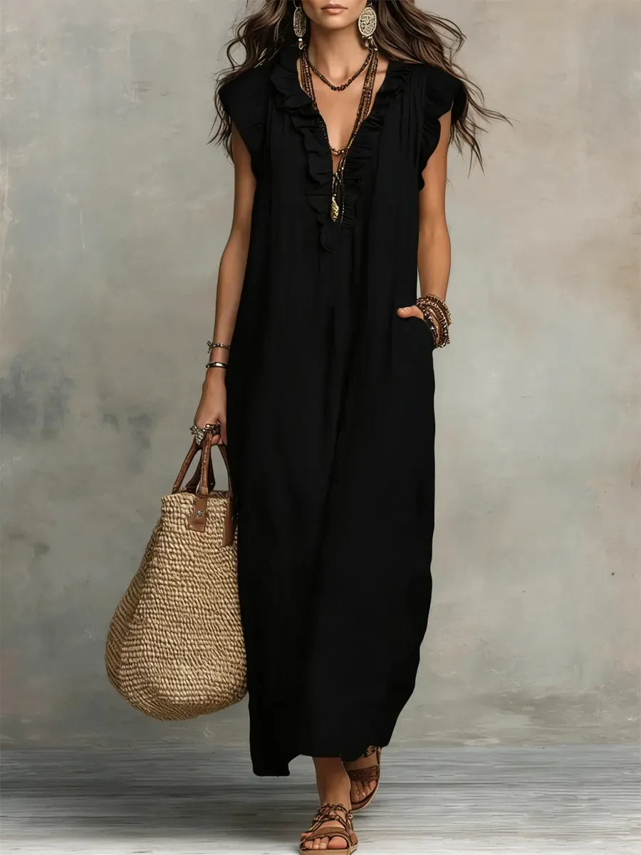 Camélia | Vestido largo bohemio
