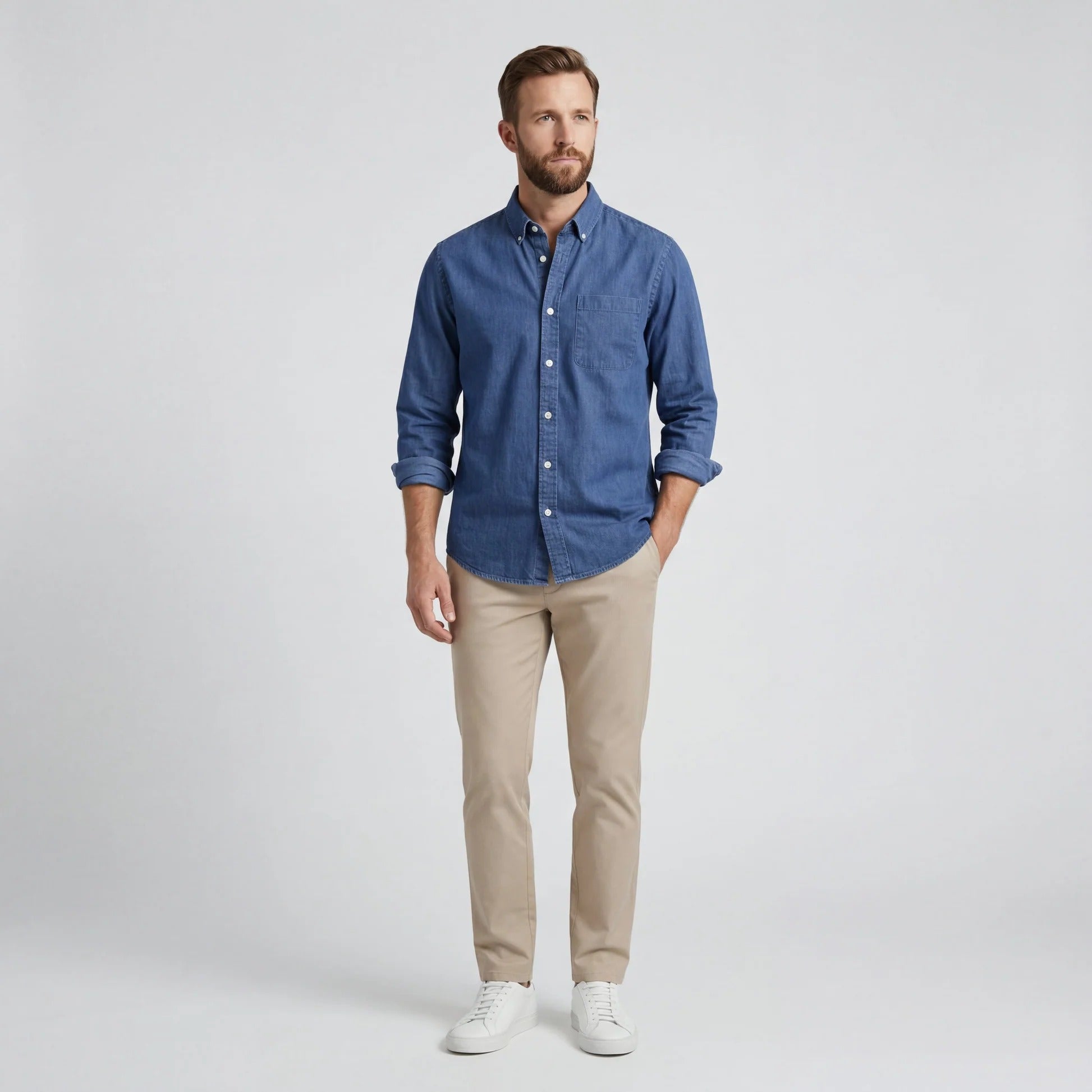 CAMISA CASUAL-CHIC