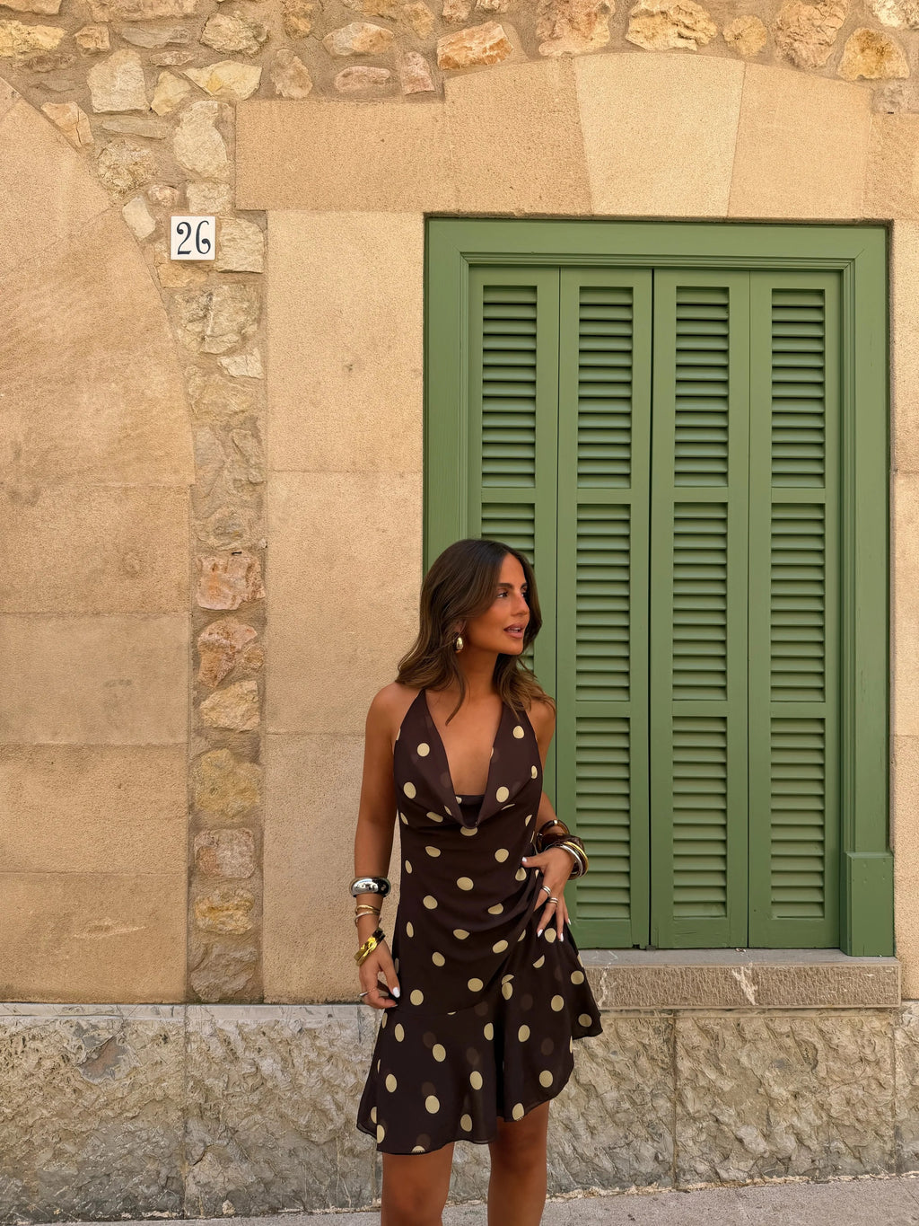 Almonia Mini Vestido
