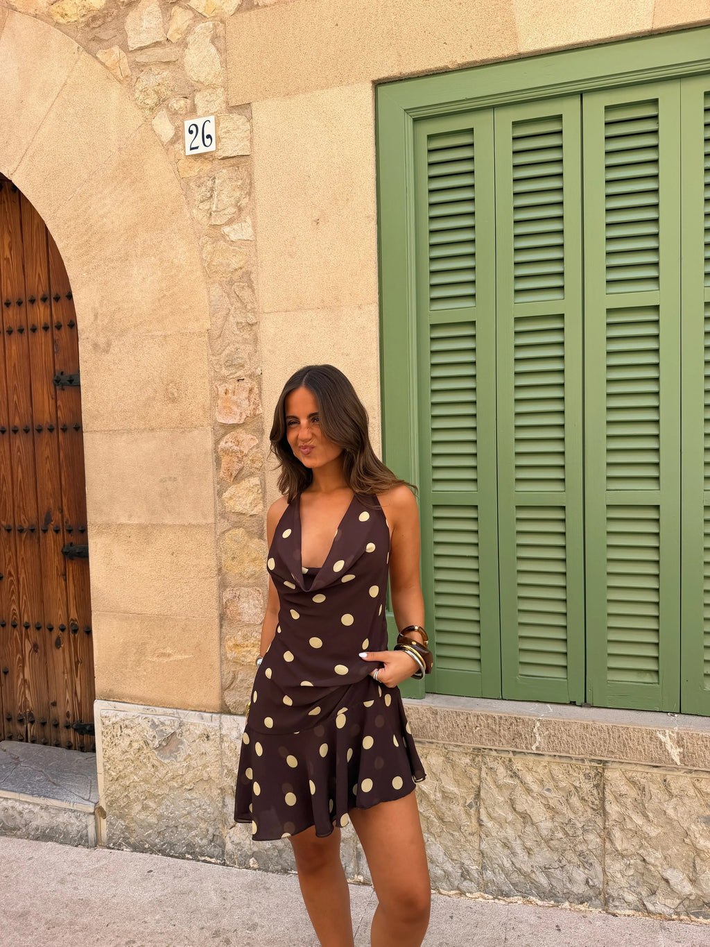 Almonia Mini Vestido