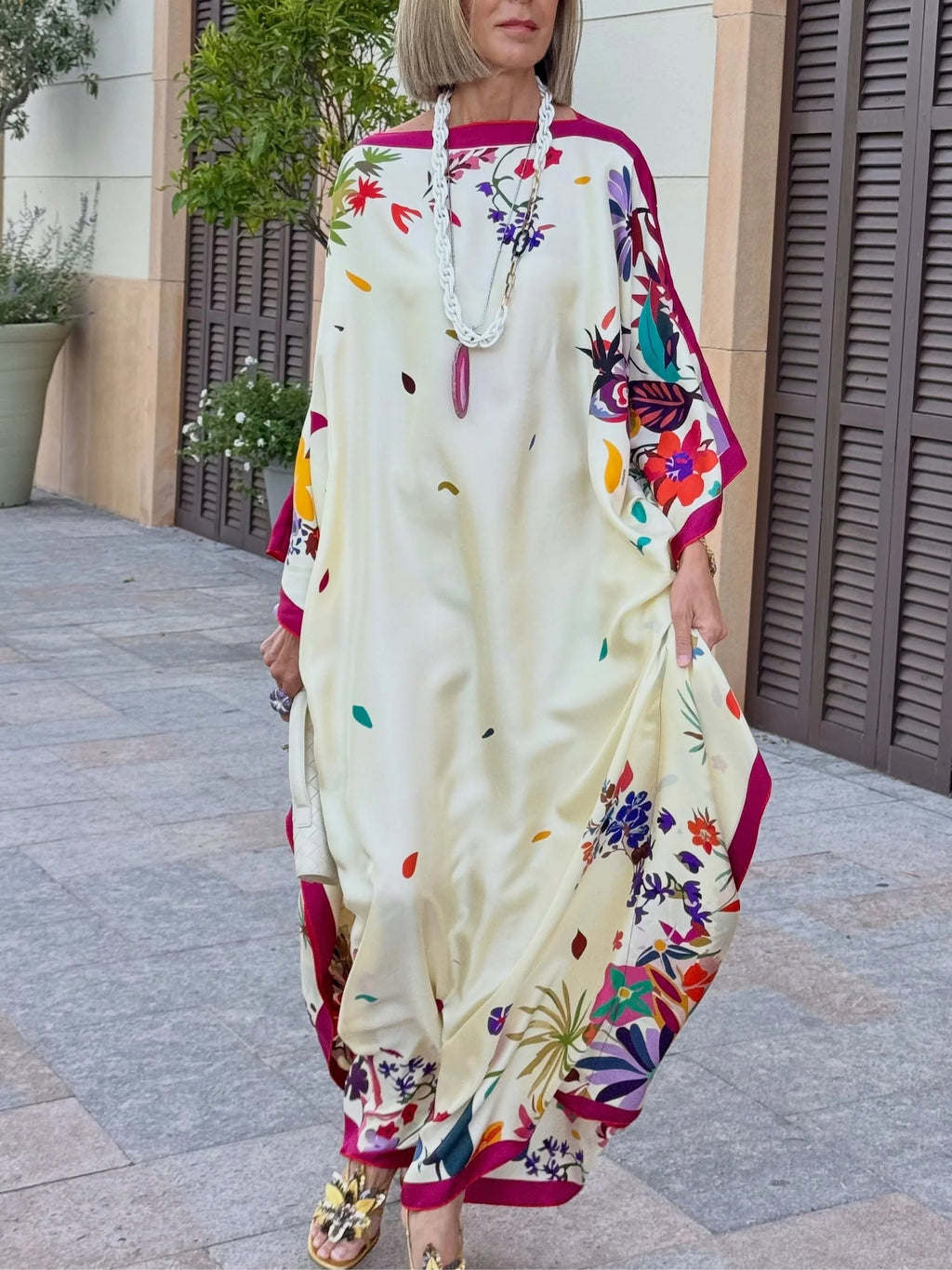 Aurea - Vestido Seda Imperial