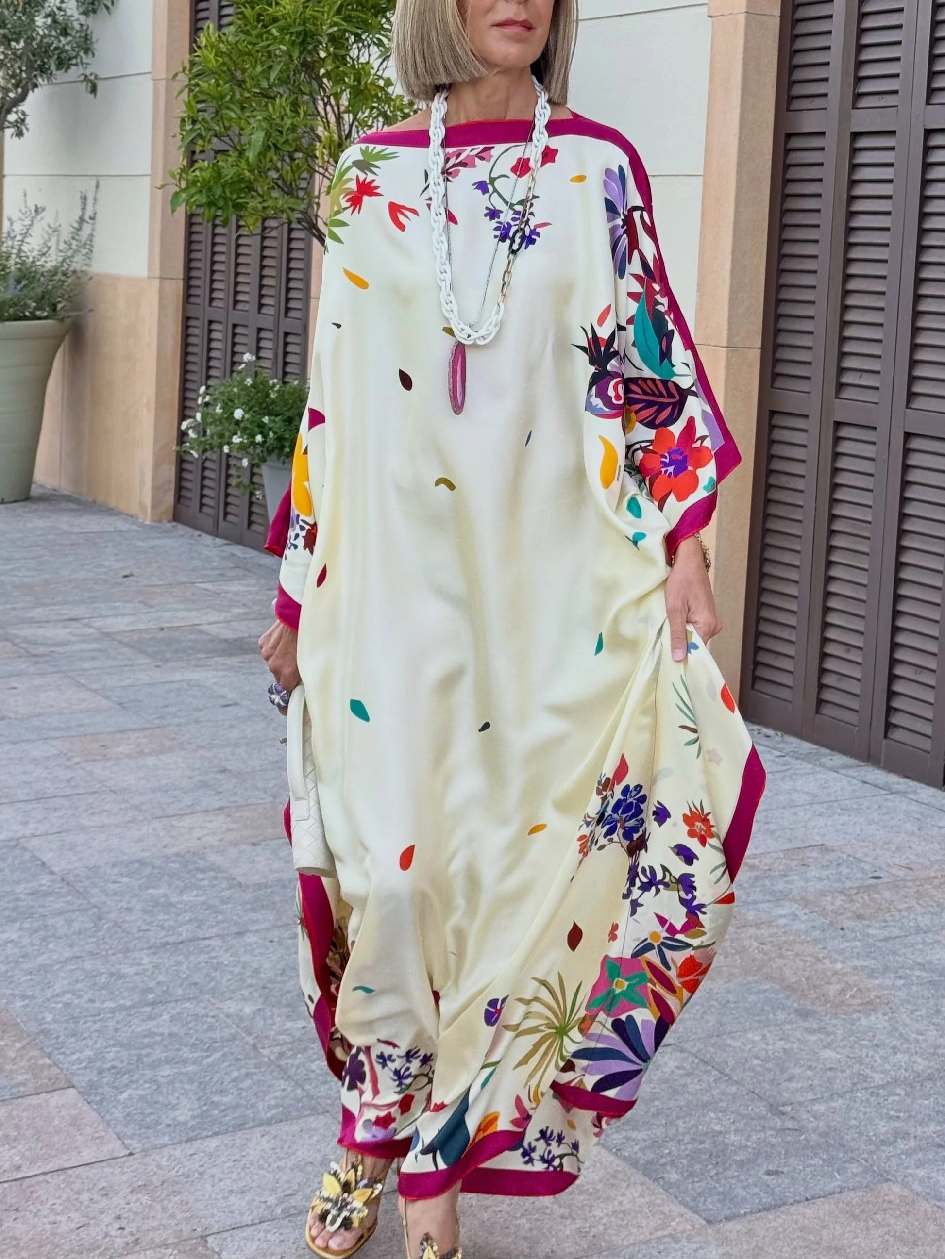 Aurea - Vestido Seda Imperial